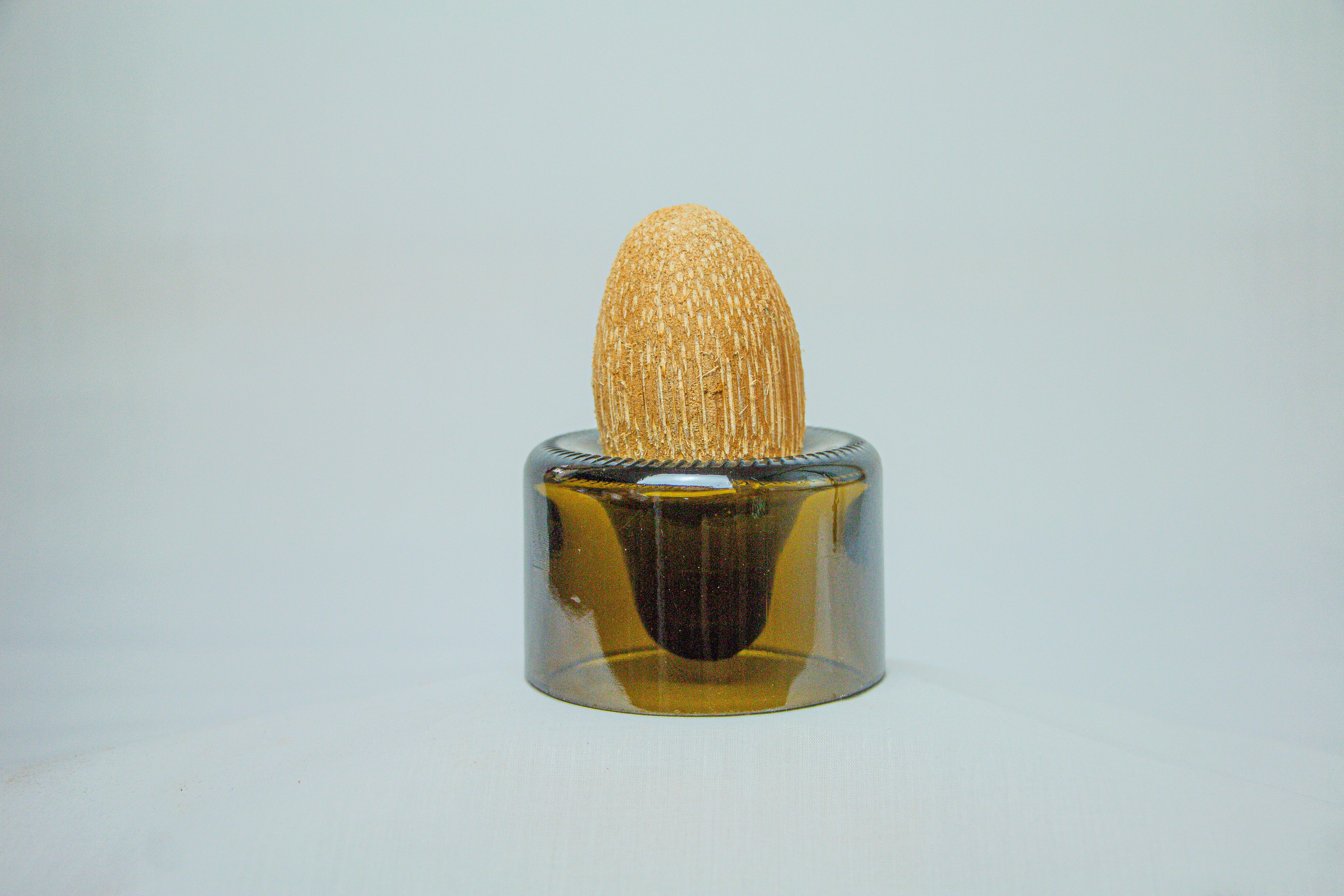 Egg Cup / Holder from the Bottom of a Wine Bottle